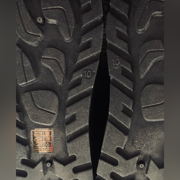 Carlkarida Black Faux Fur/Suede Winter Boots with Bows and Bling • Sz 10 • NWOT - Picture 12 of 16